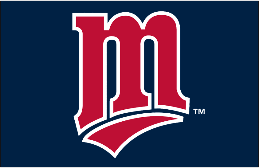 Minnesota Twins 1987-2012 Cap Logo vinyl decal